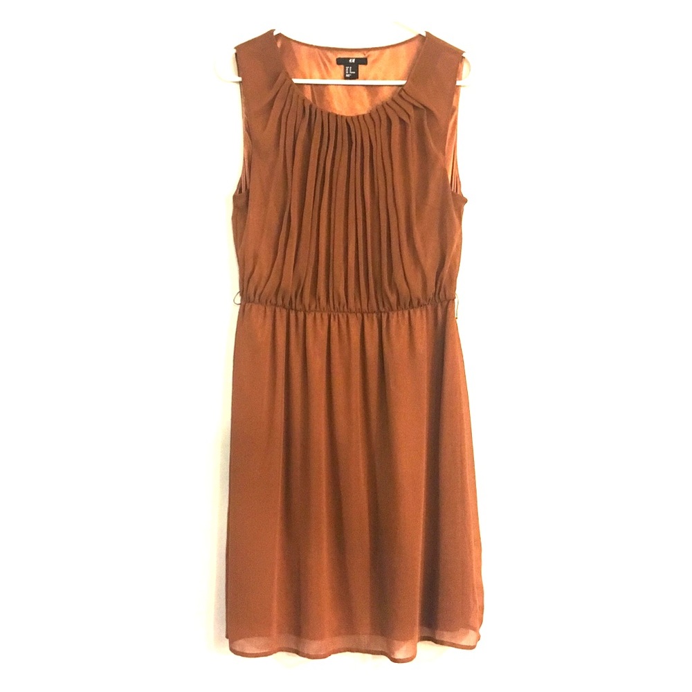 Silky smooth polyester dress from H&M.